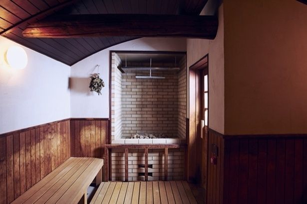 OMO7旭川のオートロウリュサウナ室全景