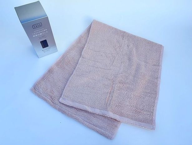 「ヘアケアタオル研究 回答は綿でした」を洗髪後に使用してみた