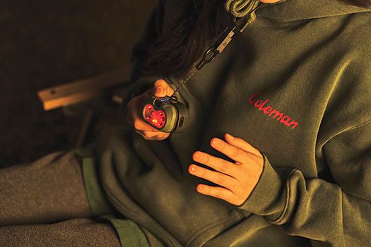 コールマンのハンズフリーライト