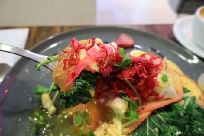 TJ'S COFFEE HOUSE エッグベネディクト