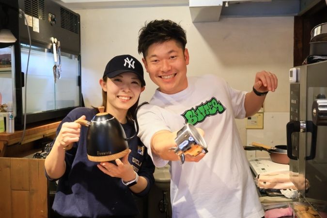 TJ'S COFFEE HOUSE オーナーご夫婦