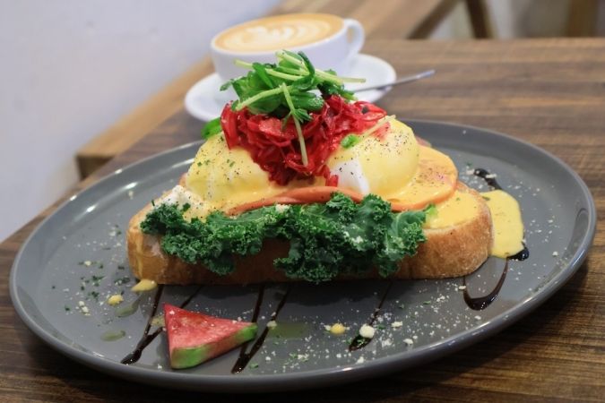 TJ'S COFFEE HOUSE エッグベネディクト