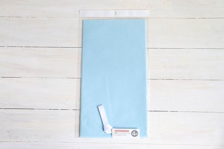 不織布のラッピングバッグ