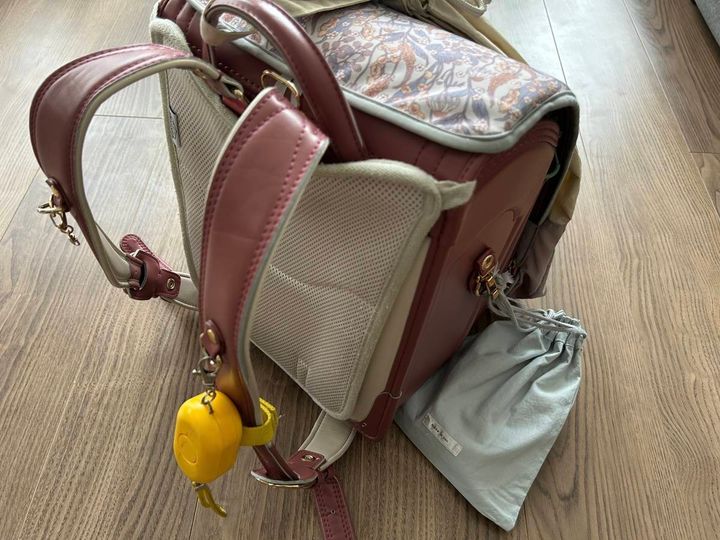 devirock 洗える 保冷剤ポケット付き ランドセル用 背中メッシュパッド