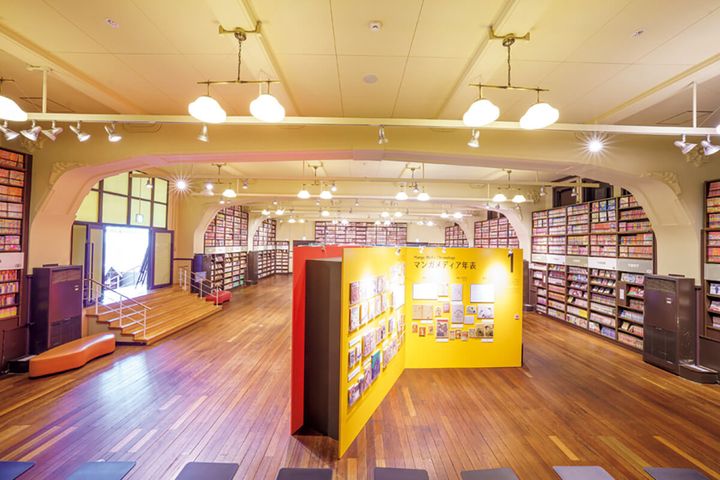 京都〈京都国際マンガミュージアム〉内観