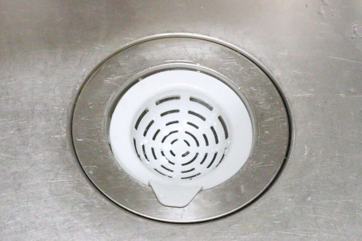 サッと捨てられるゴミフィルター（80mm） 使用例