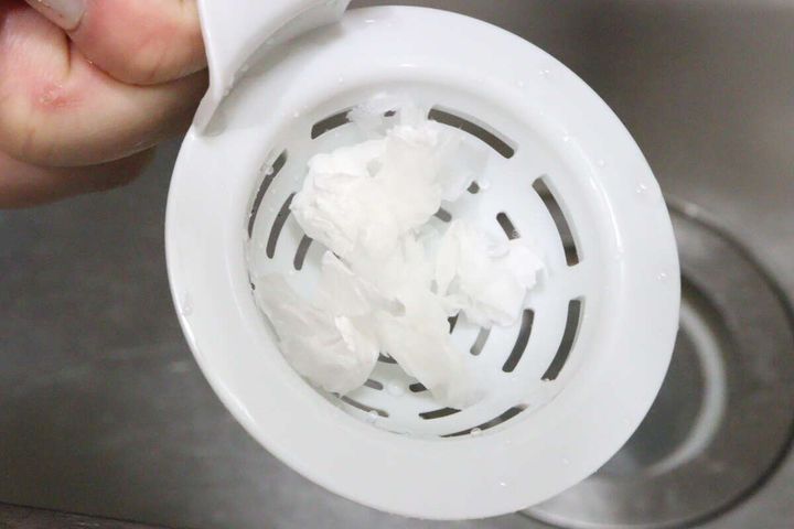 サッと捨てられるゴミフィルター（80mm） ゴミ捨て