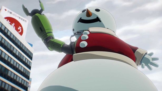 【写真を見る】巨大雪だるま!?『機動警察パトレイバー EZY』への期待が高まる場面写真も解禁 [c]HEADGEAR / 機動警察パトレイバー EZY製作委員会