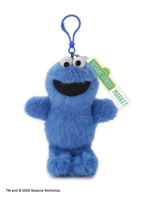 「リング付きぬいぐるみチャーム クッキーモンスター」(3520円)