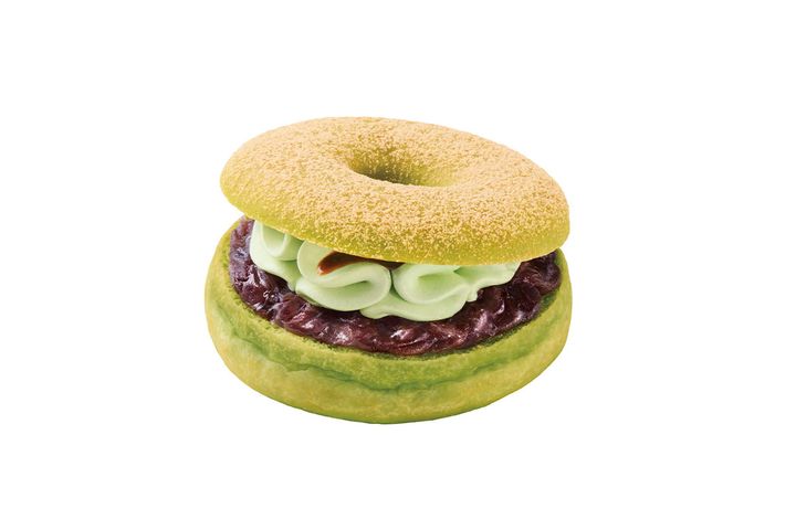 ドら抹茶 つぶあん華ホイップ／テイクアウト：334円、イートイン：341円（税込み）