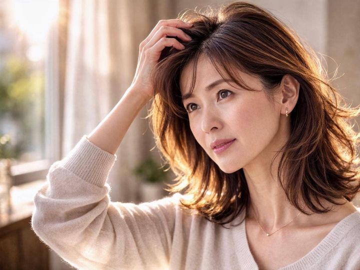 鏡を見ると「年取ったな」と感じる…。40代から“顔や髪の印象”が変わる理由