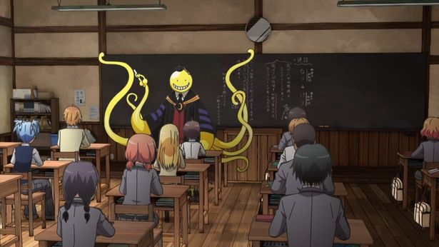 突如始まった、担任をターゲットにした暗殺計画は果たして成功するのか!?(「暗殺教室」第1期) [c]松井優征／集英社・アニメ「暗殺教室」製作委員会2025