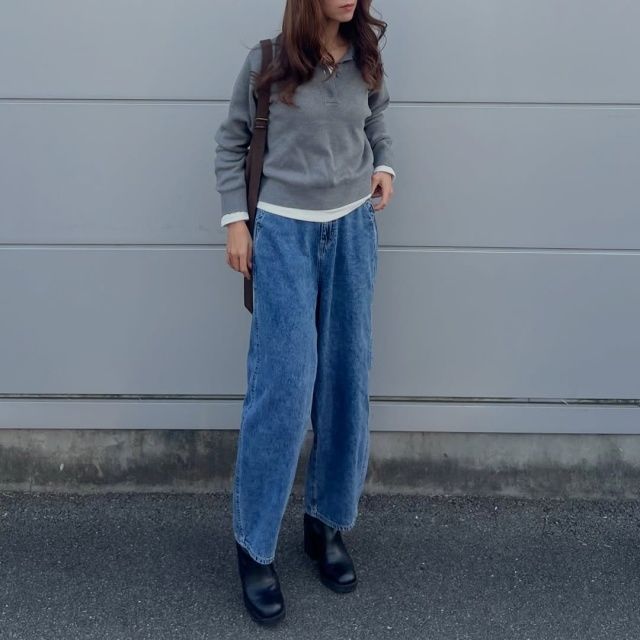 UNIQLO「スムースコットンポロセーター」