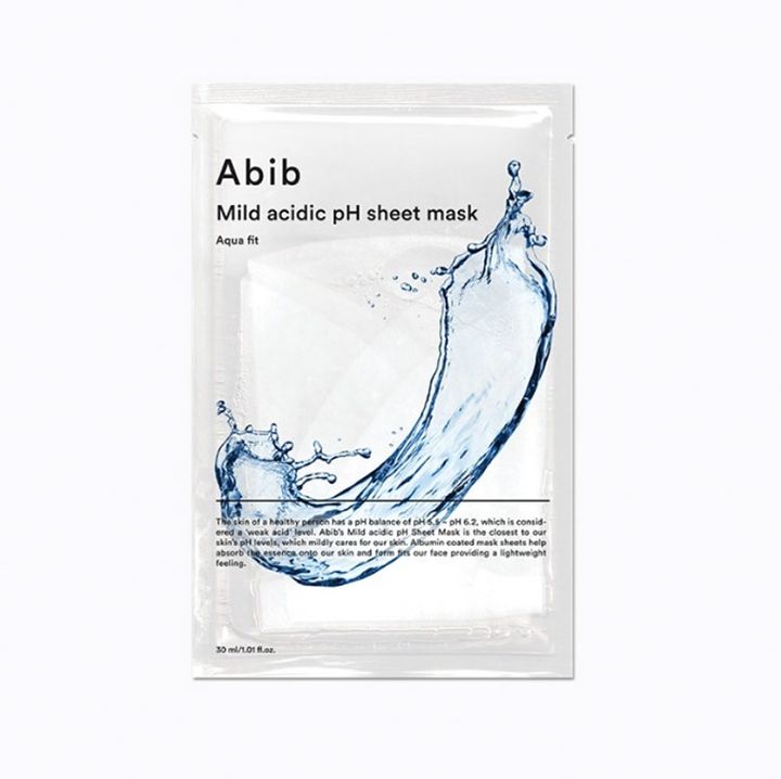 アビブ 弱酸性pHシートマスク アクアフィット 