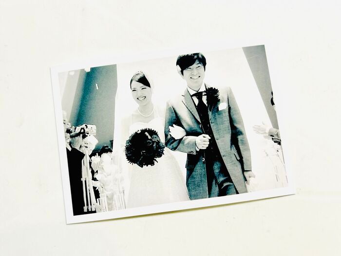 写真に『刺繍』してみたら…超おしゃれ！最高の思い出の一枚になりました♪