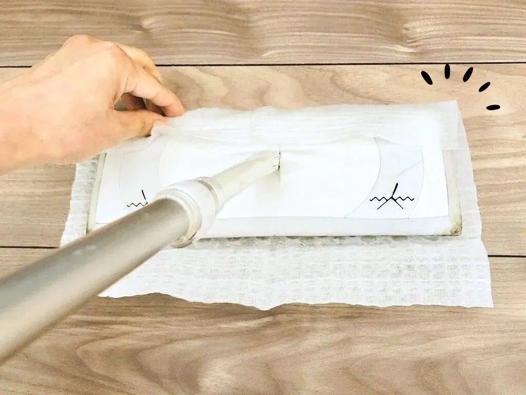 フロアワイパーの掃除力がアップする裏ワザ
