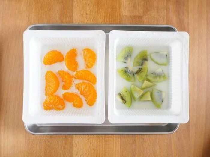 豆腐の空きパック、捨てません！この大きさとカタチがちょうどいい♪