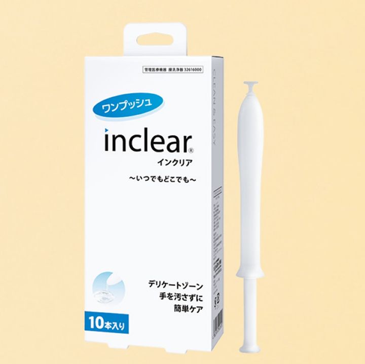 乳酸配合の弱酸性ジェルで膣内を洗浄するアイテム。