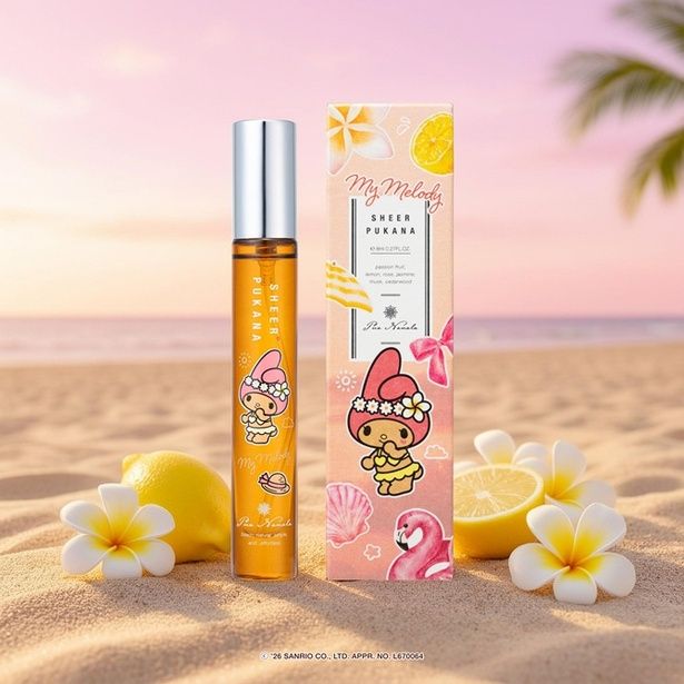 「プア ナナラ シアープカナ オードトワレ MINI マイメロディデザイン」 (C)'26 SANRIO CO., LTD. APPROVAL No. L670064