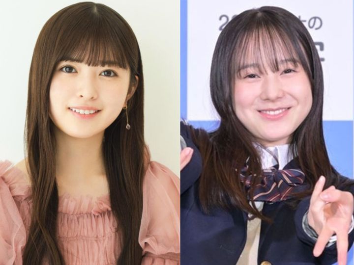 （左から）小川彩、本田紗来 クランクイン！ width=