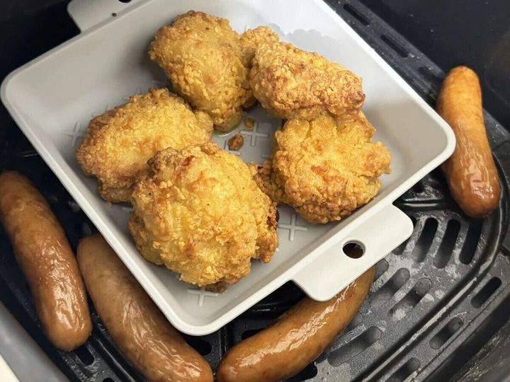 ダイソー シリコーンオーブントレー 使用例