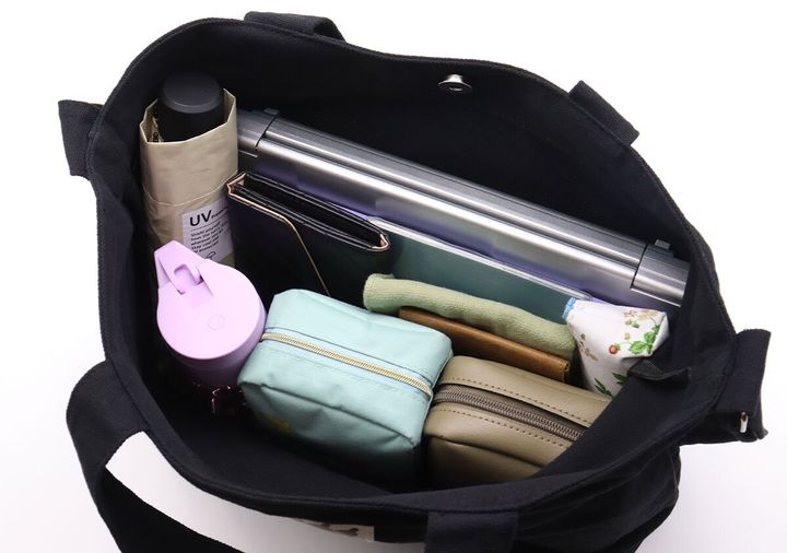 宝島社ムーミン黒ショルダーバッグ16L大容量