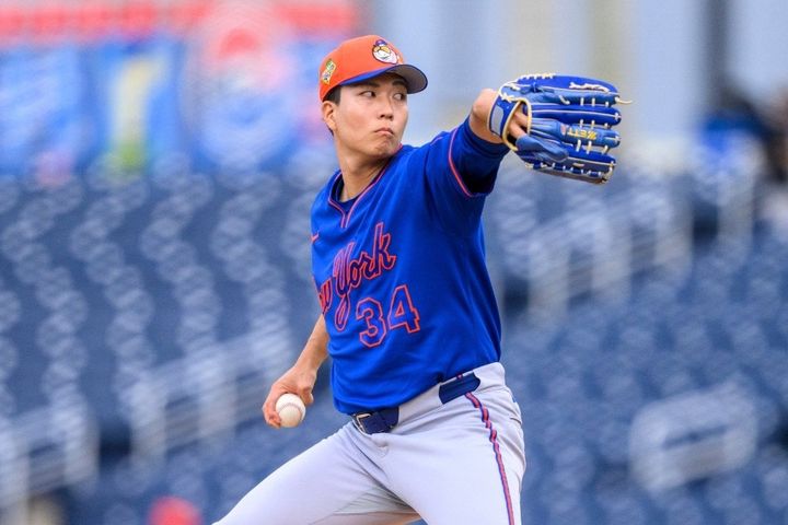 メッツの千賀滉大（C）Getty Images