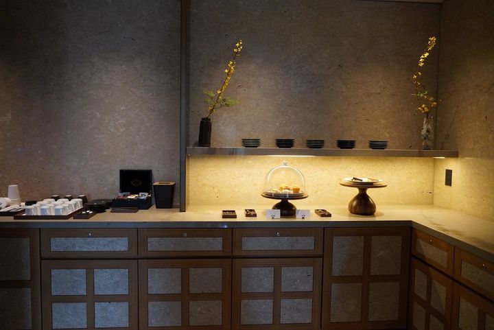 宿泊者が利用できるフードプレゼンテーション