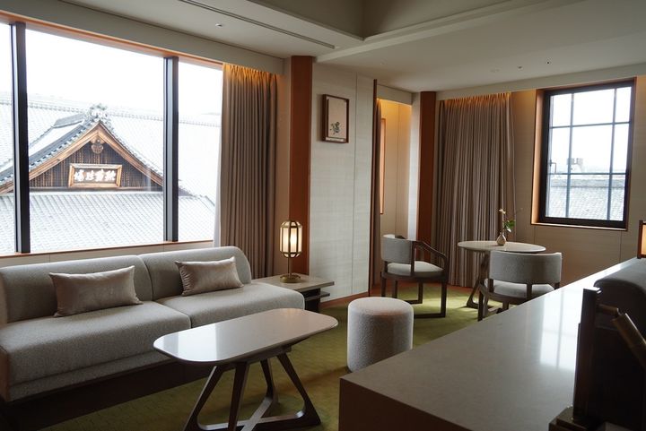 本棟保存エリアの「ジュニアスイート」79㎡