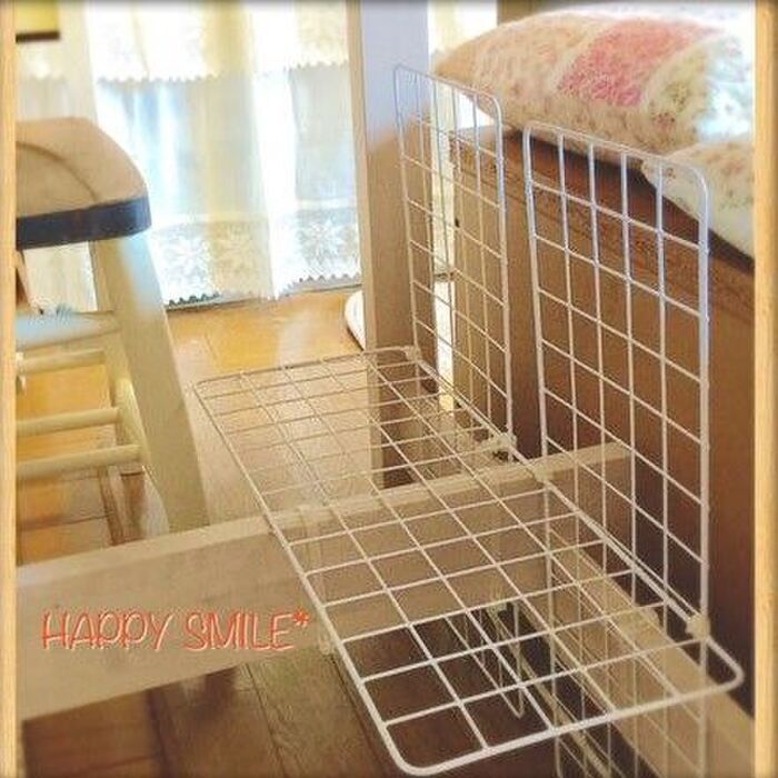 【100均】ワイヤーネット×結束バンドで