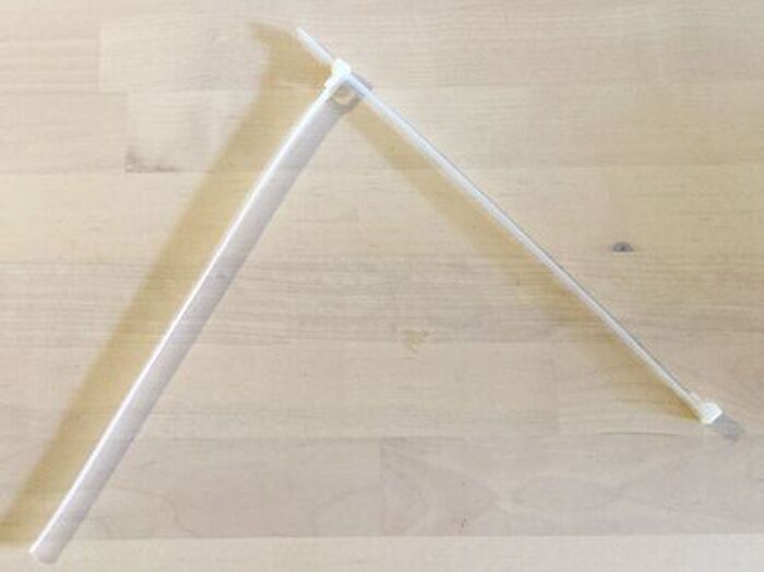 【100均】ワイヤーネット×結束バンドで