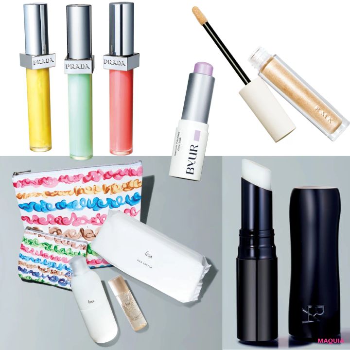 【春新作コスメ速報23選】プラダ初のリップグロス、RMKのハイライトなど注目コスメ情報をお届け！