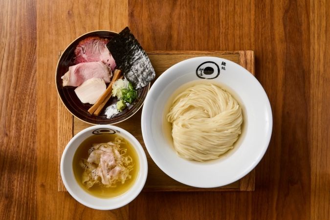 大丸福岡天神店 京都展 鰹昆布水 地鶏塩つけそば