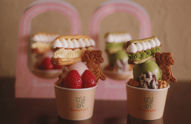 大丸福岡天神店 京都展 SUGiTORAパフェ