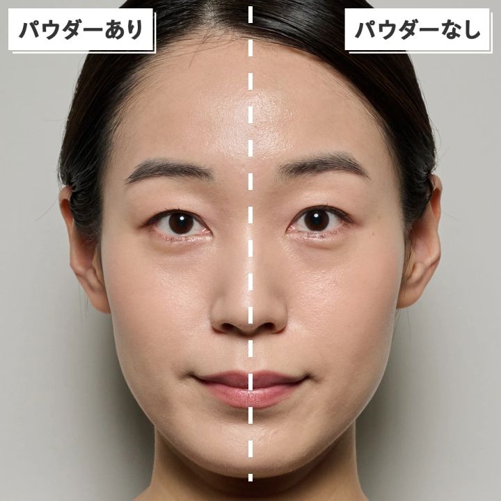 KATE ケイト ジュレリープパウダー 00 清波 塗った直後