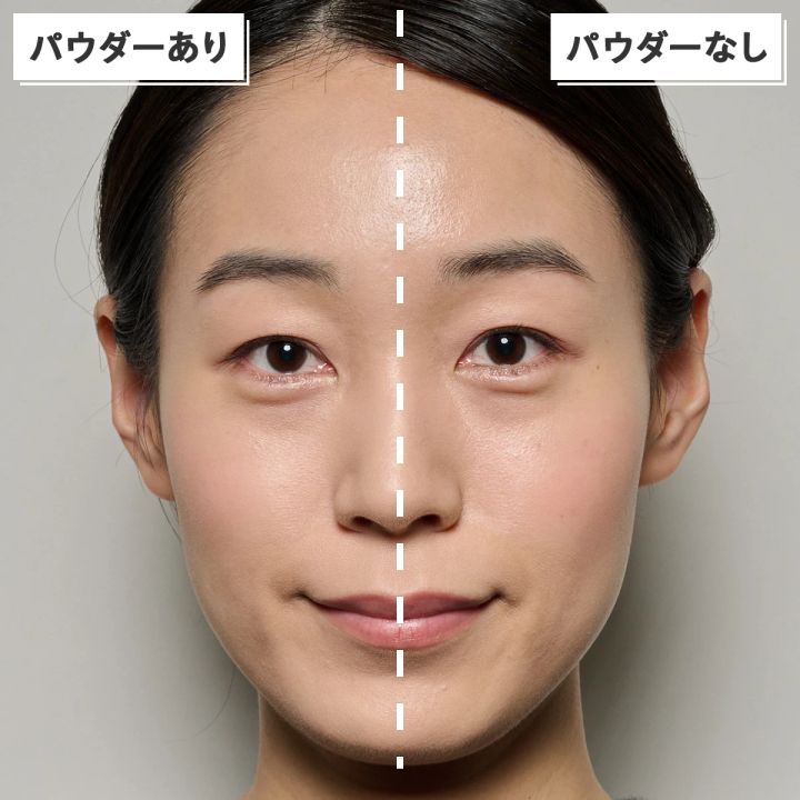 NARS ライトリフレククティング セッティングパウダー プレスト N FOG ライト 塗った直後