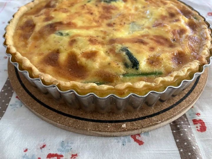 DAISO(ダイソー)：タルト焼型(底取タイプ)18cm