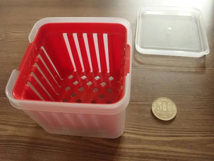 DAISO(ダイソー)：ベジフルキューブコランダー