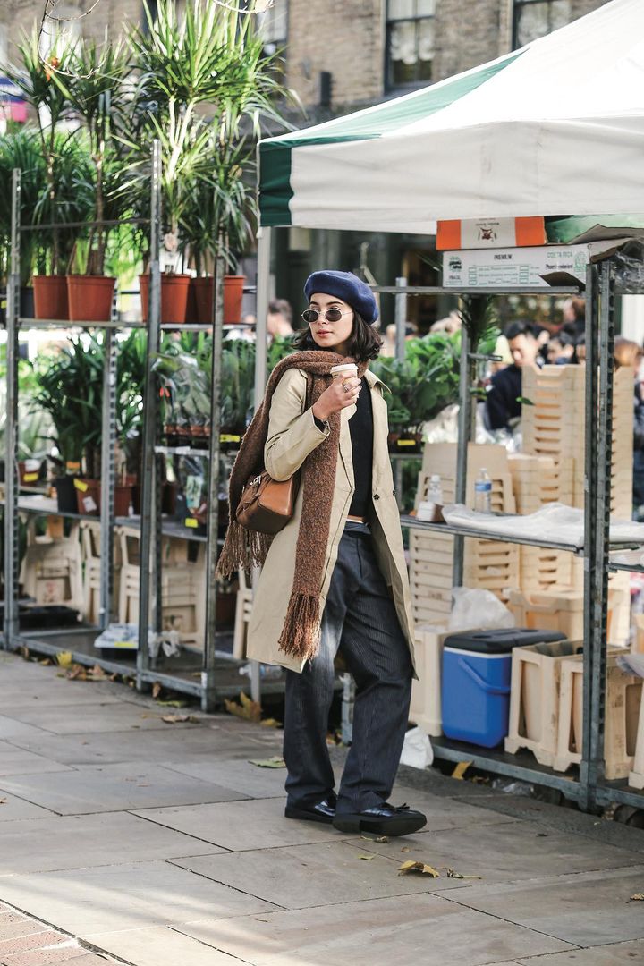 まだまだ手放せない、アウターを生かしたコーデが盛りだくさん！【ロンドンガールの一週間コーデ】