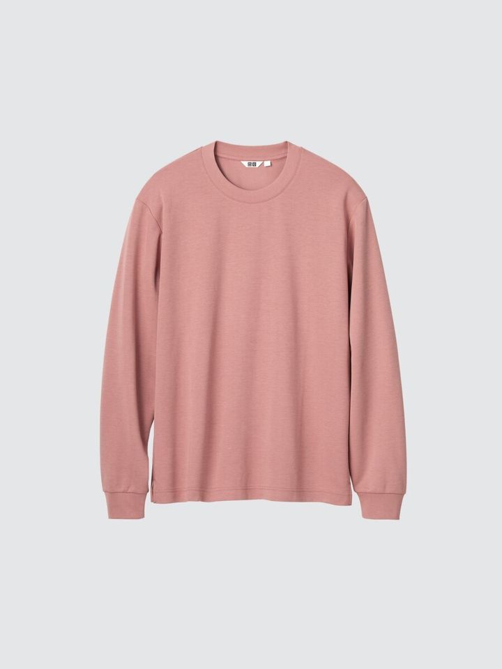 エアリズムコットンクルーネックTシャツ／11 PINK