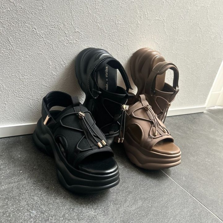 しまむらのスポーツサンダル（ririka）