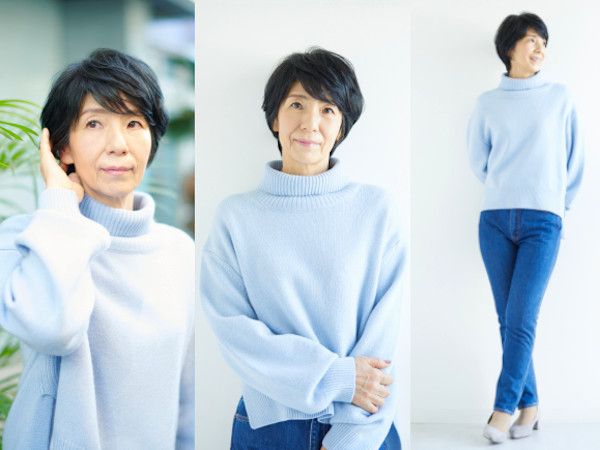 イメチェン後の撮影（井手さん・60歳）