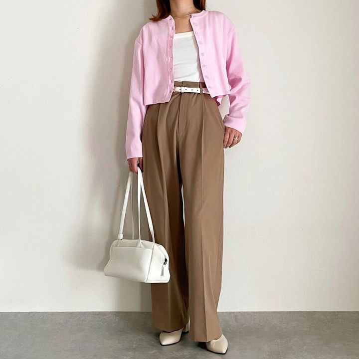 GUコットンブレンドスクエアネックキャミソール 羽織系のインナー