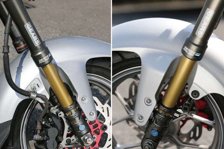 【モンキー125カスタム】OVER×ギアーズで挑む倒立フォーク化！純正比0.8kg軽量化の衝撃
