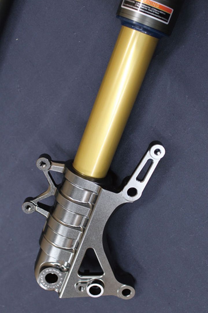 【モンキー125カスタム】OVER×ギアーズで挑む倒立フォーク化！純正比0.8kg軽量化の衝撃