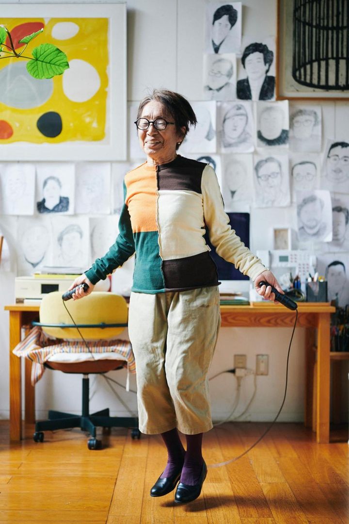 縄跳び上手（？）の私にとっては、ゆっくり跳ぶほうが難しい！