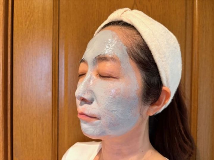 パックもできるマイルドクレイ洗顔フォーム150ｇ￥990／無印良品