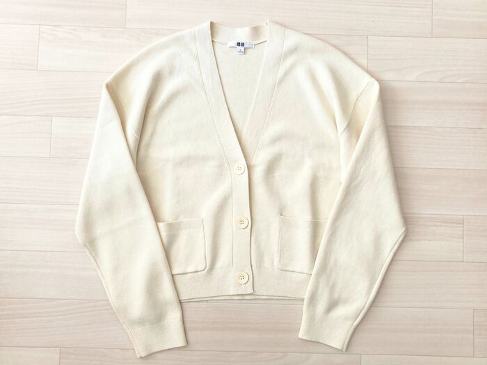 【ユニクロ】毎朝着る服、迷ってない？40代の春コーデに『ショート丈カーデ』が大活躍！