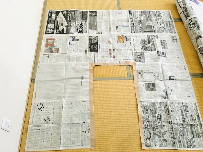 新聞紙で『巨大ドーム』作ってみた！大人も子どもも大興奮のおうちアクティビティに♪