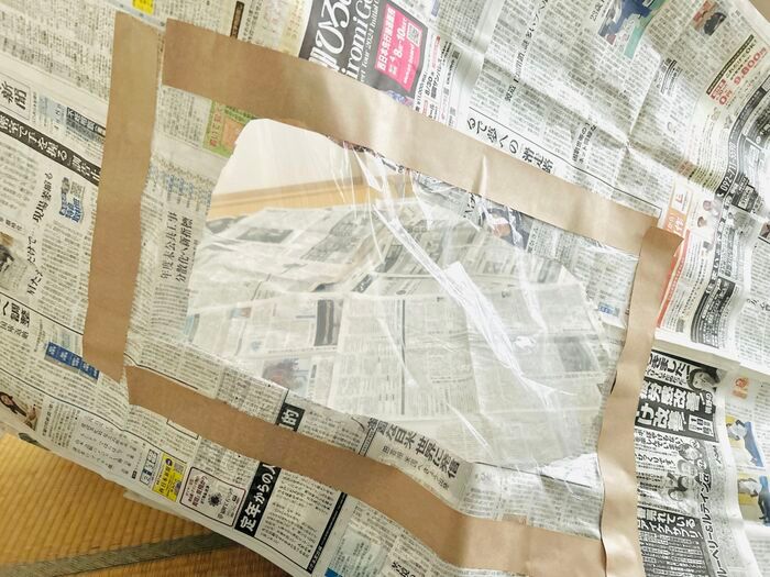 新聞紙で『巨大ドーム』作ってみた！大人も子どもも大興奮のおうちアクティビティに♪